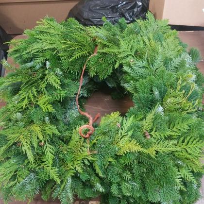 Wreath Square Wreath Square